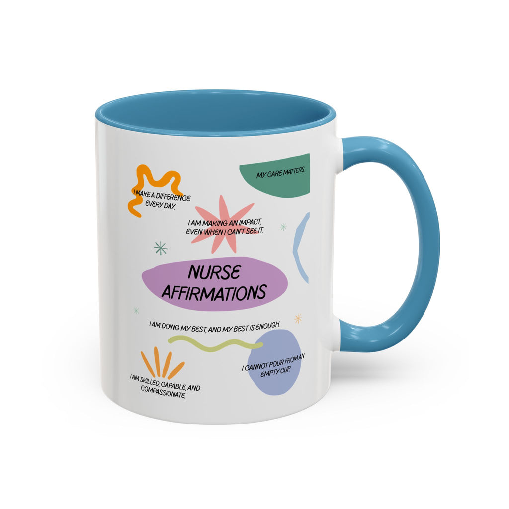Nurse Affirmations Mug | Inspirational Coffee Cup for RN, BSN, CNA