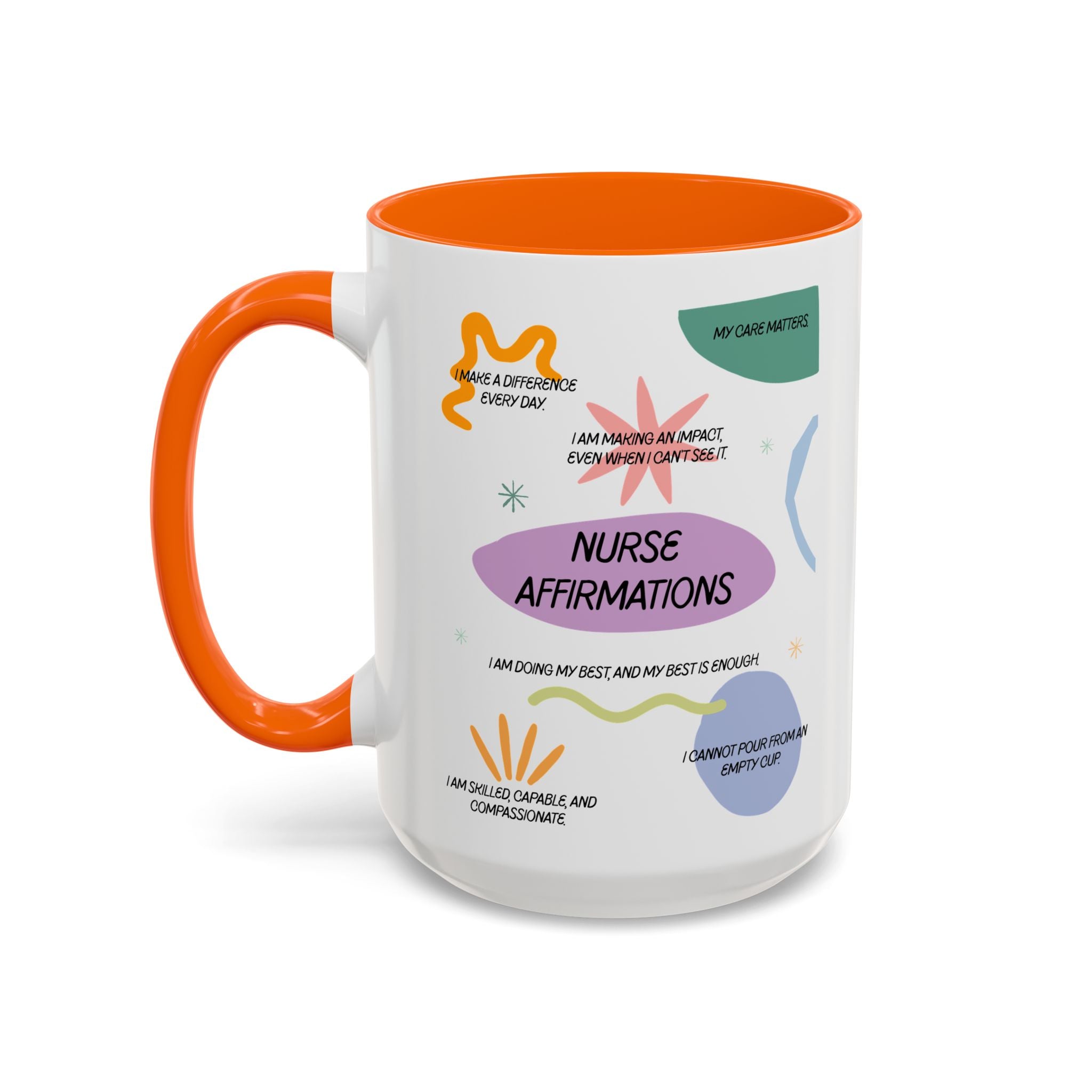 Nurse Affirmations Mug | Inspirational Coffee Cup for RN, BSN, CNA