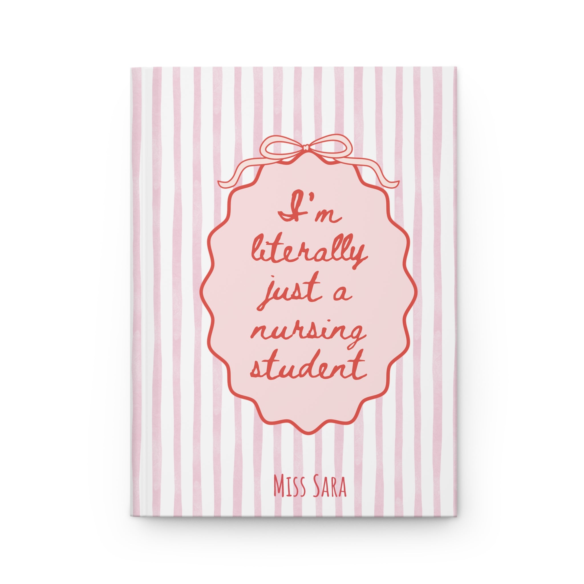 Personalized Nursing Student Notebook