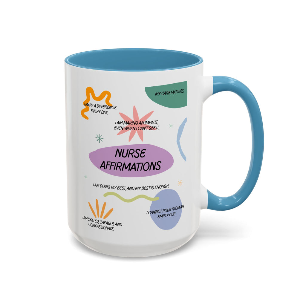 Nurse Affirmations Mug | Inspirational Coffee Cup for RN, BSN, CNA