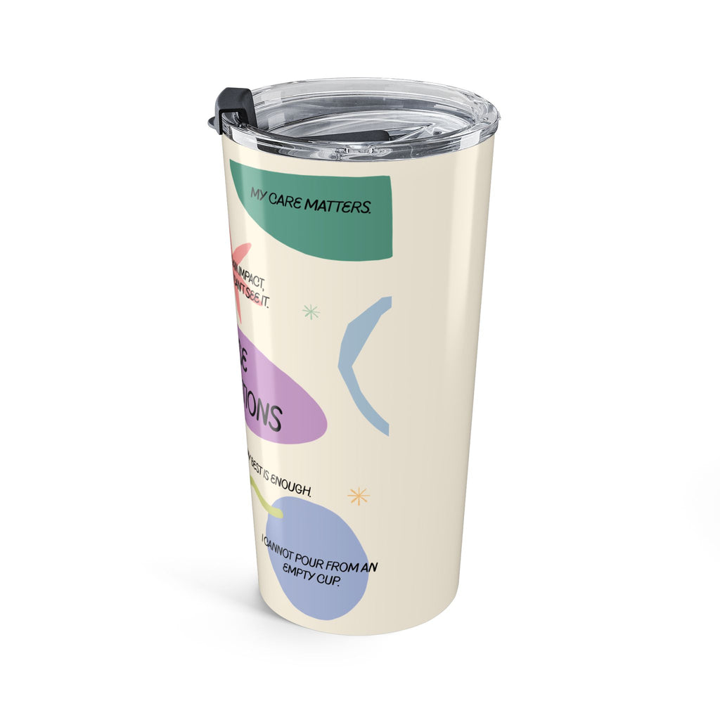 Nurse Affirmations Tumbler | Travel Mug for RN, BSN, CNA