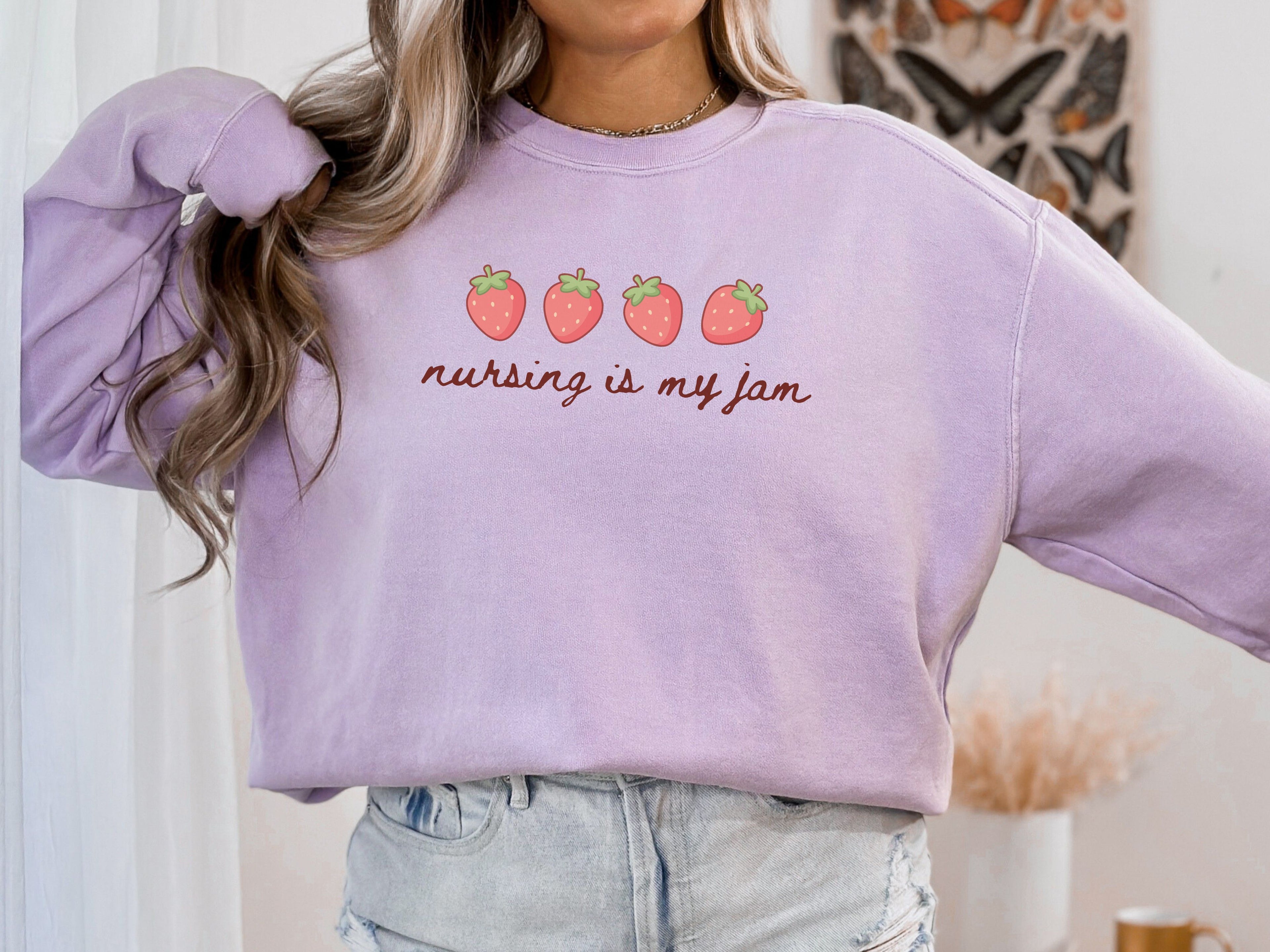 Nursing is My Jam Sweatshirt