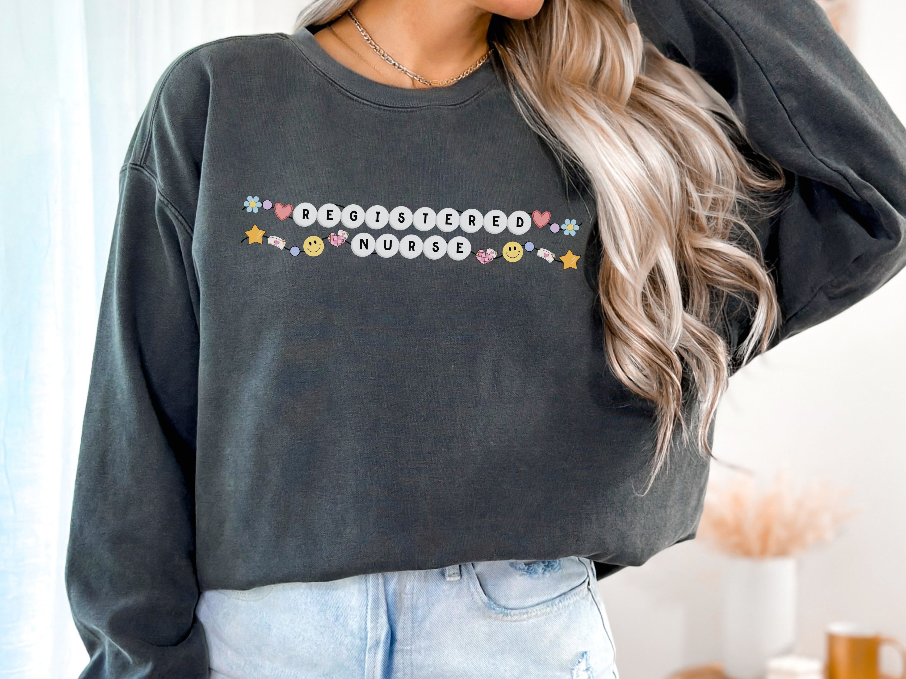 Registered Nurse Friendship Bracelet Sweatshirt