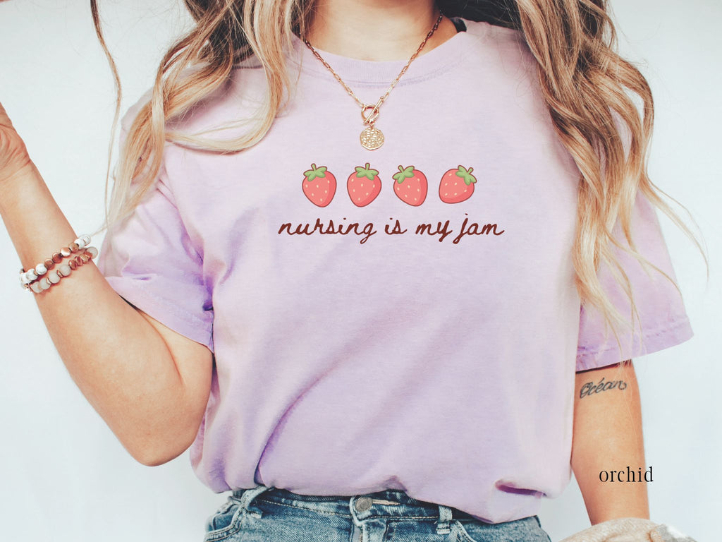 Personalized Nursing is My Jam T-Shirt
