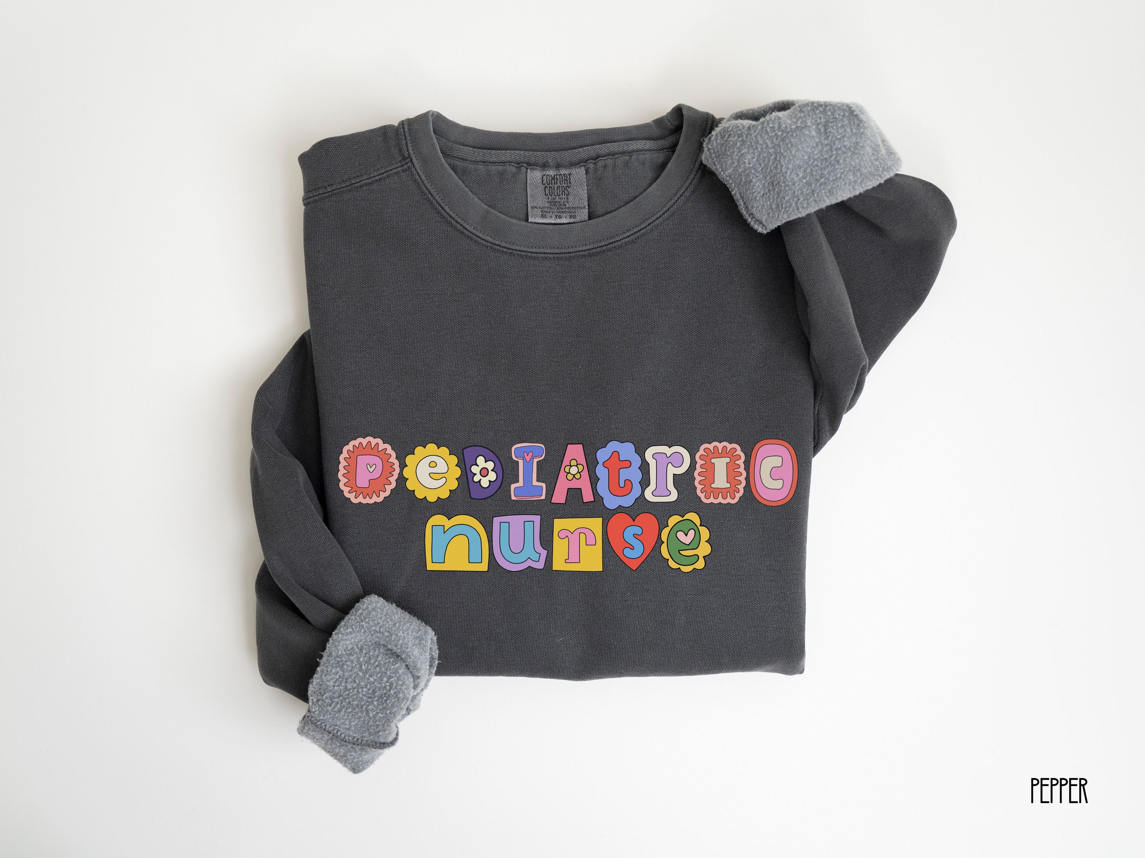 Personalized Registered Nurse Patchwork Sweatshirt