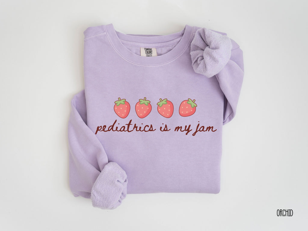 Personalized Nurse is My Jam Sweatshirt