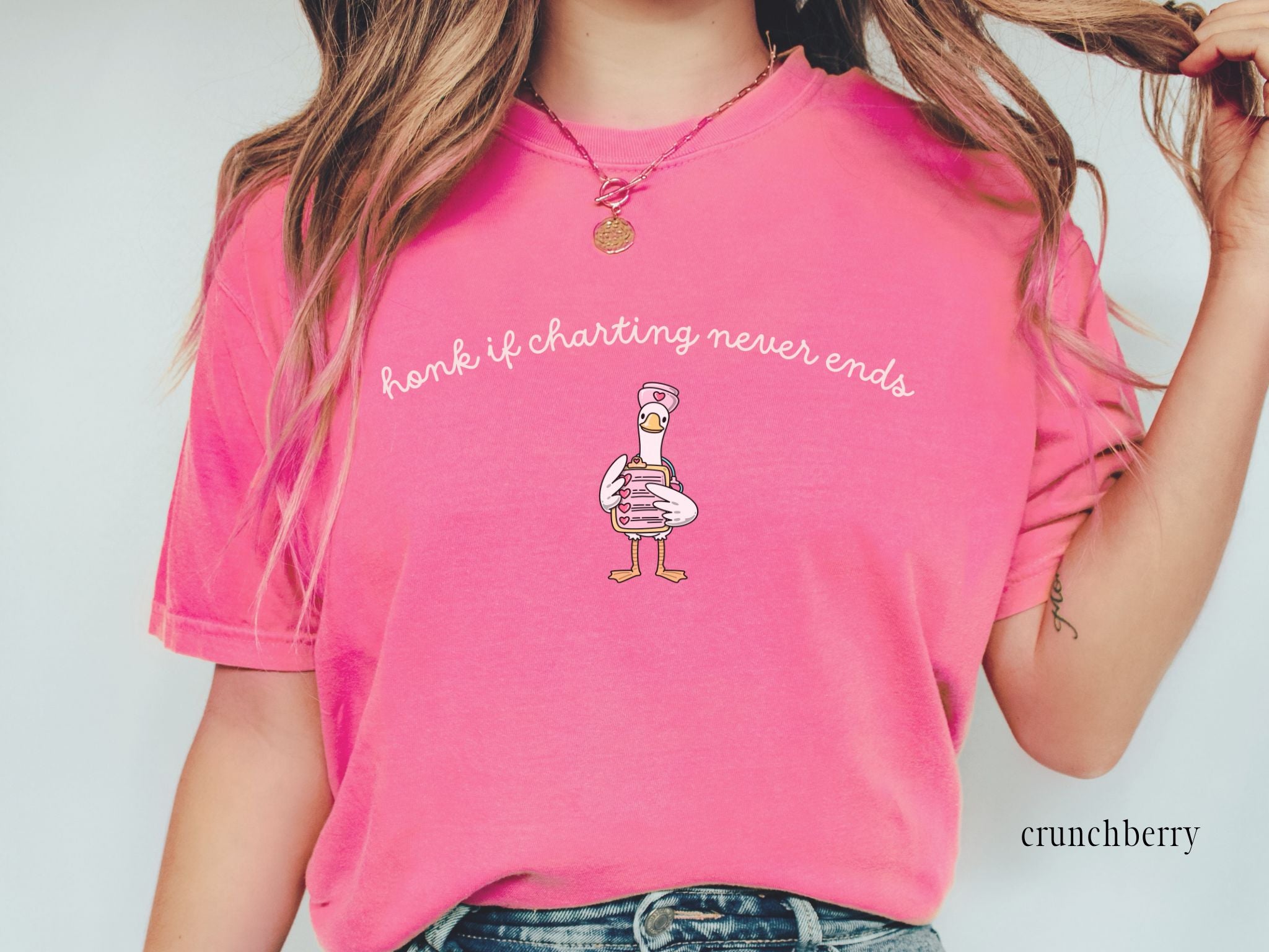 Honk If Charting Never Ends Nurse Shirt