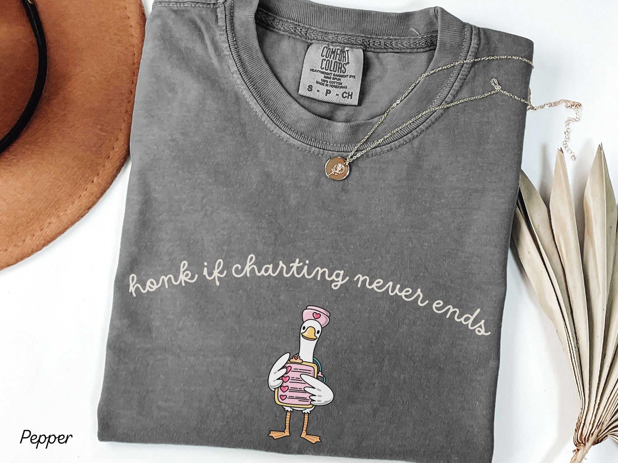 Honk If Charting Never Ends Nurse Shirt