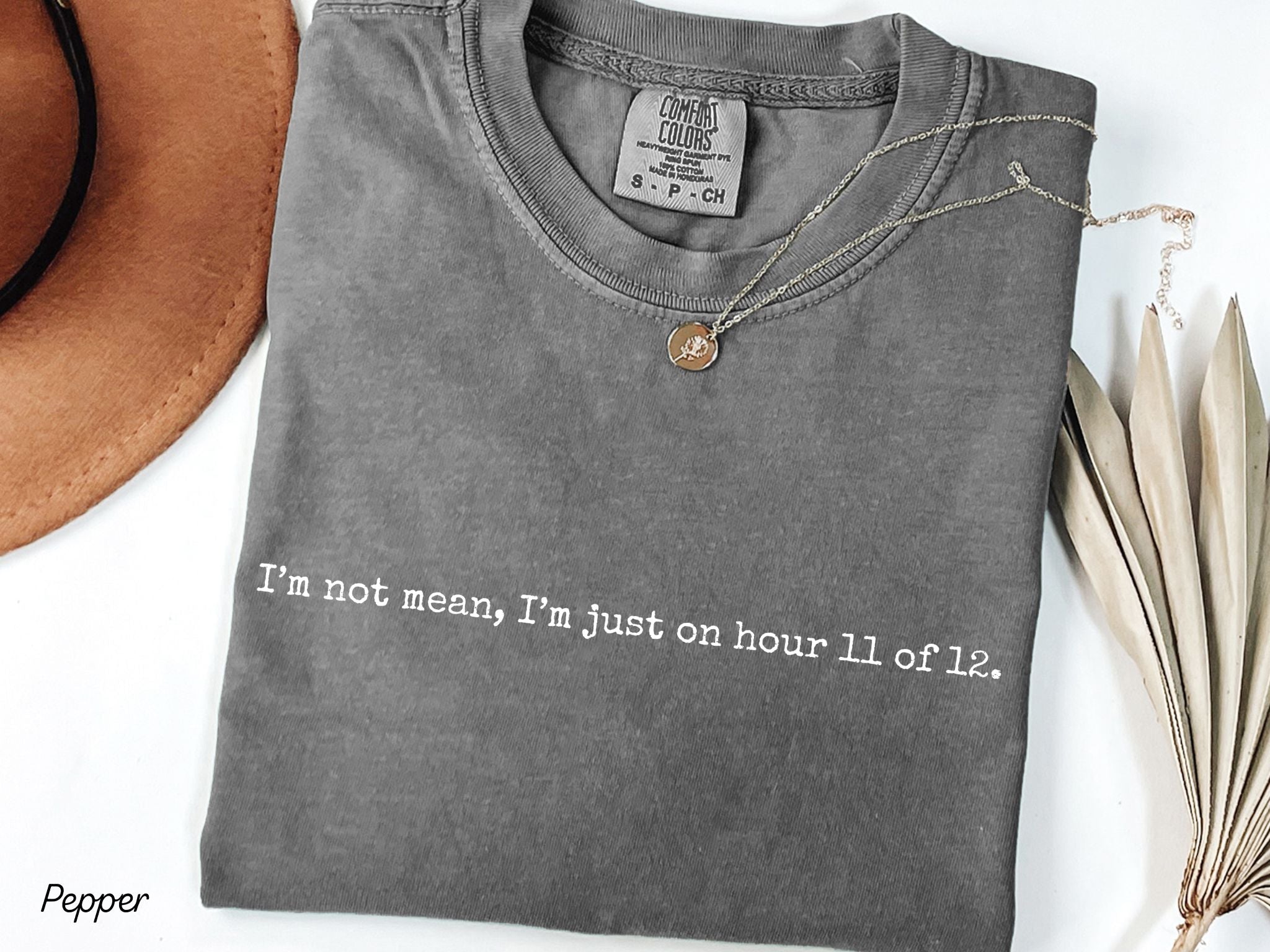 I'm Not Mean Funny Nurse Tee