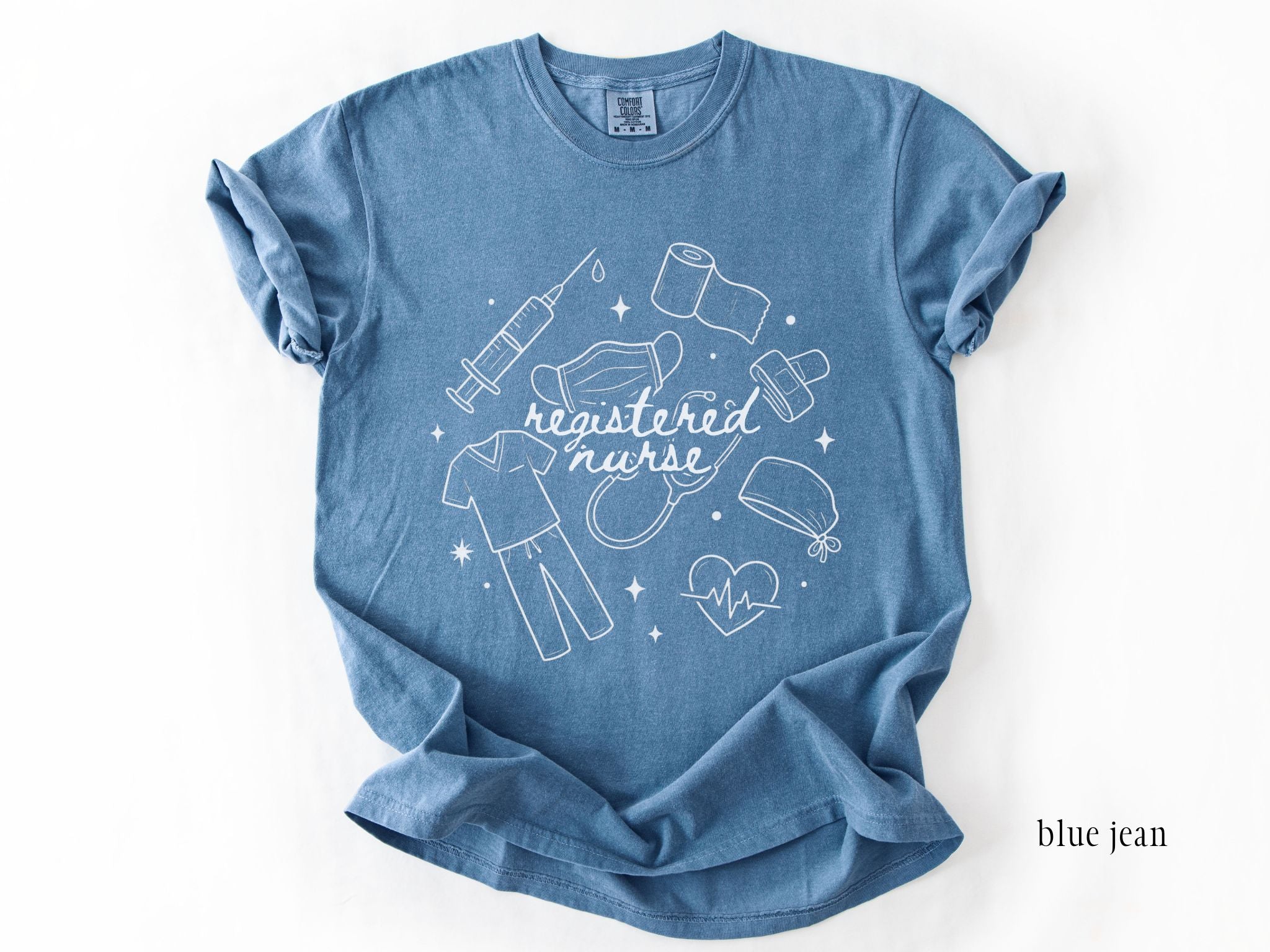 Registered Nurse Doodle T-shirt