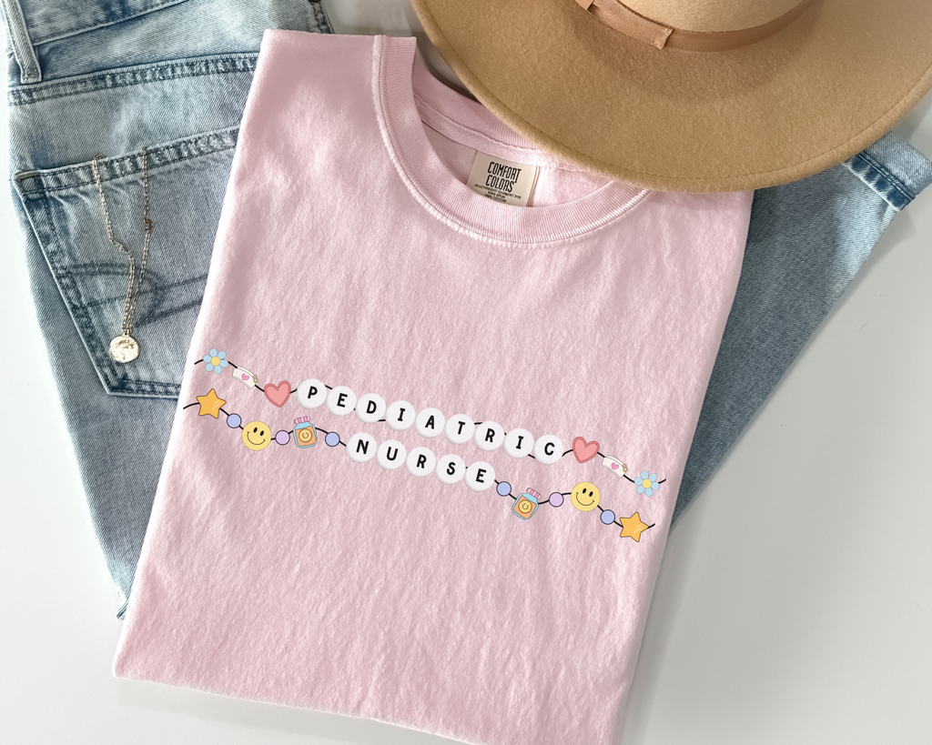 Pediatric Nurse Friendship Bracelet T-shirt