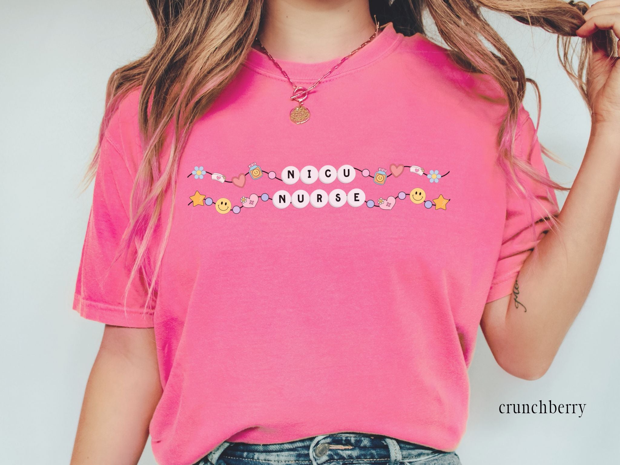 NICU Nurse Friendship Bracelet T-shirt