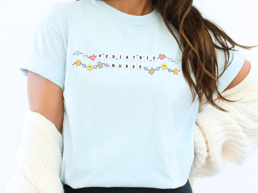 Pediatric Nurse Friendship Bracelet T-shirt