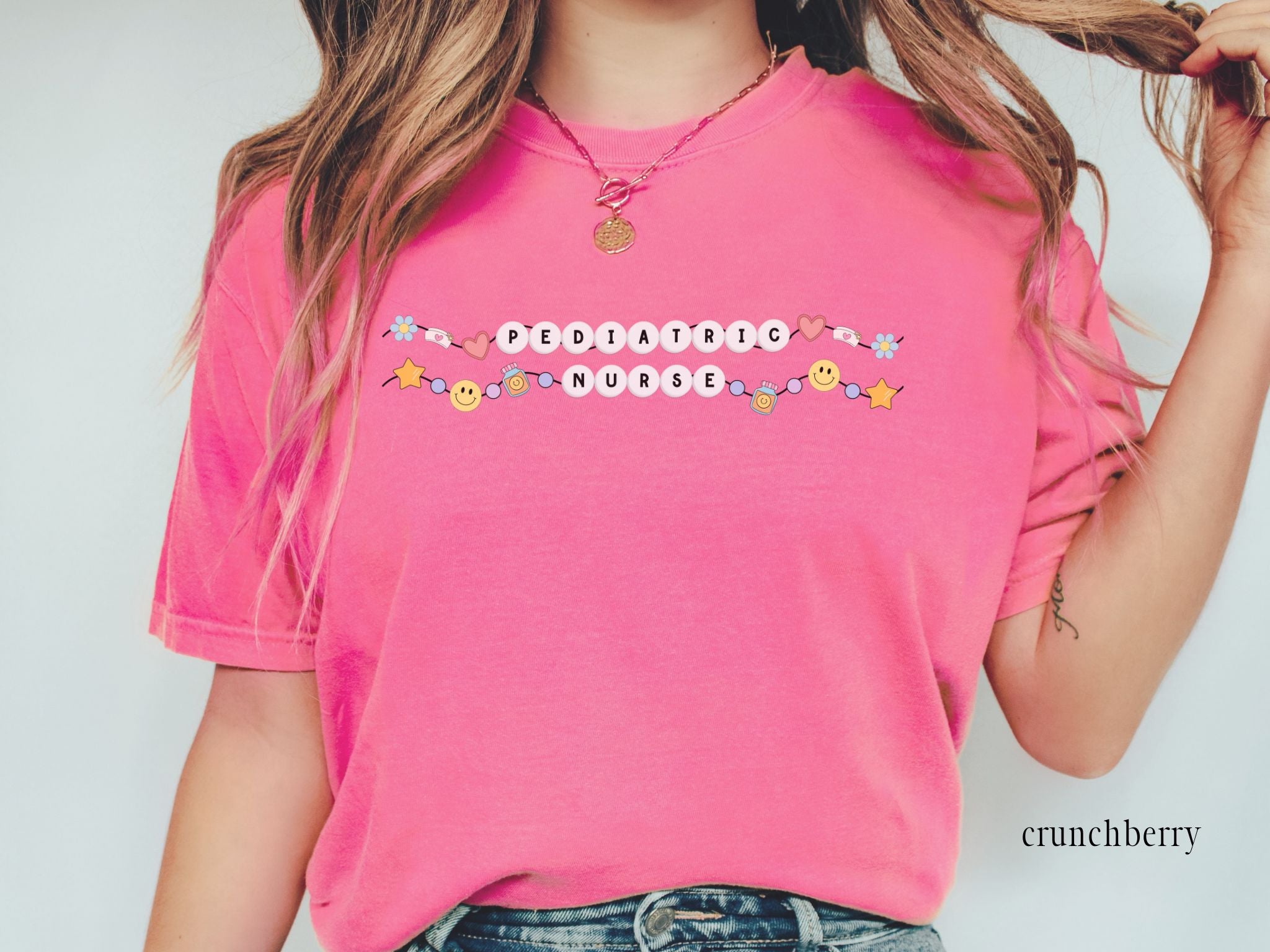 Pediatric Nurse Friendship Bracelet T-shirt