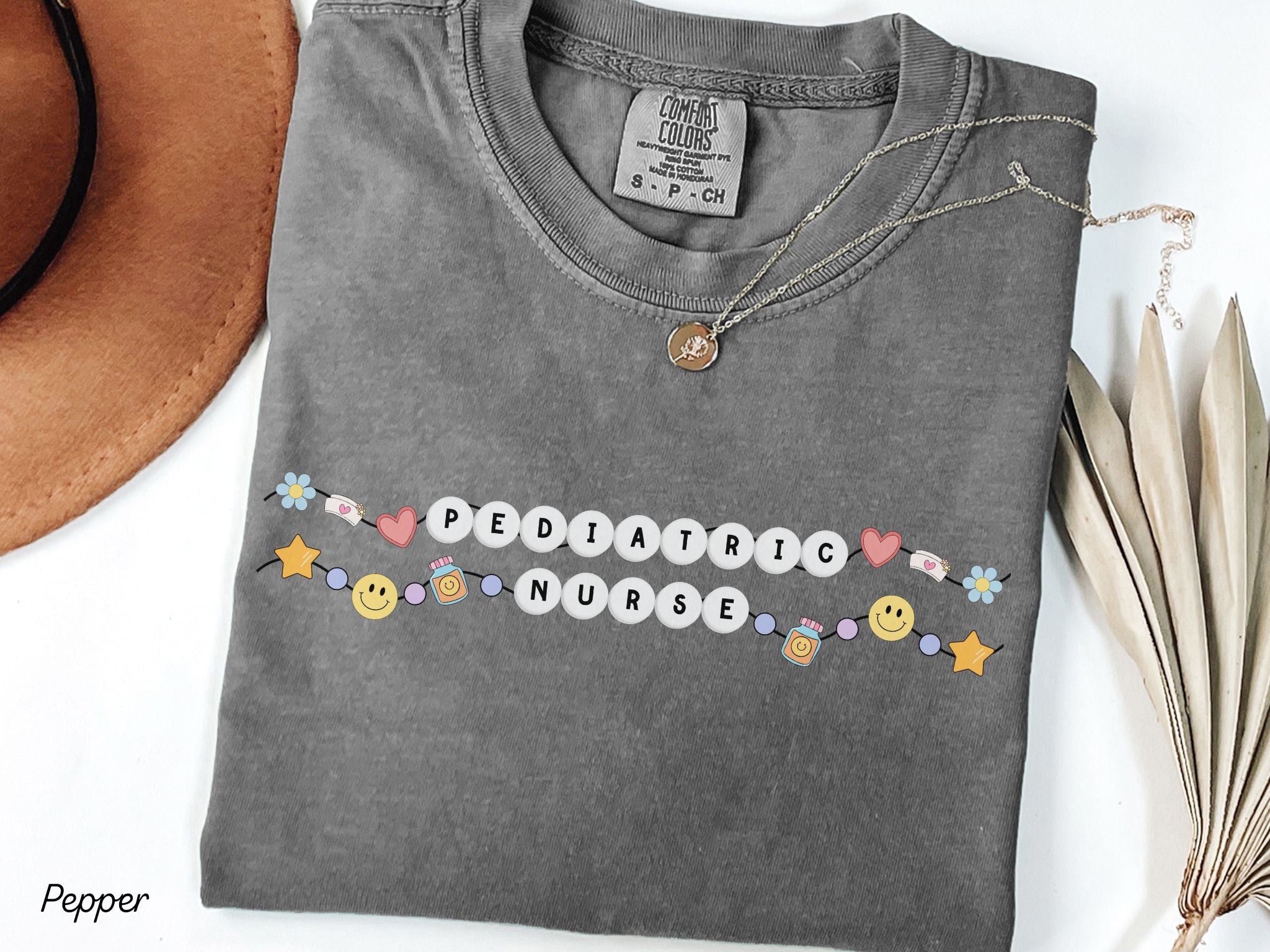 Pediatric Nurse Friendship Bracelet T-shirt