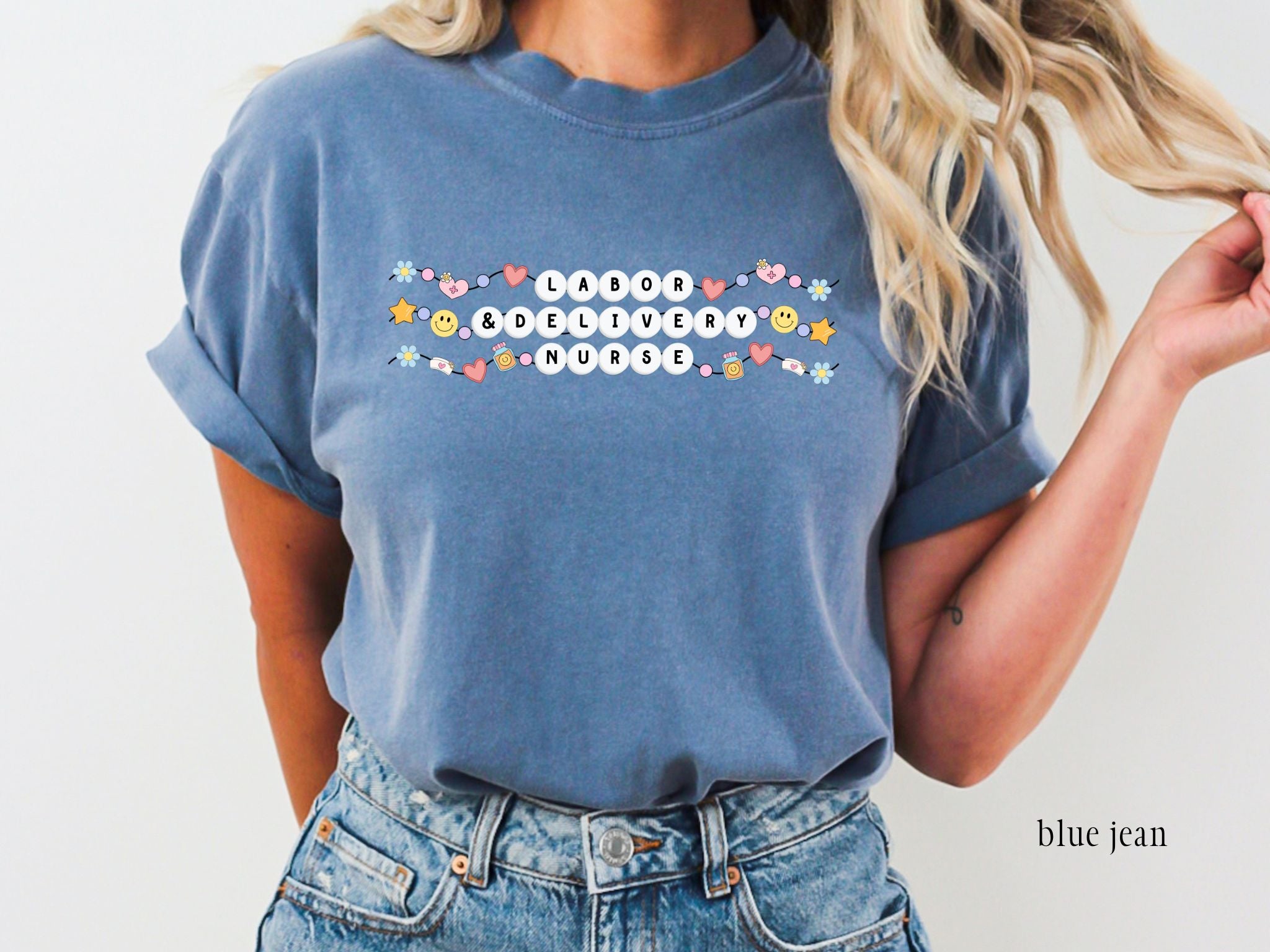 Labor and Delivery Nurse Friendship Bracelet T-shirt