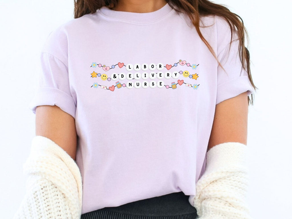 Labor and Delivery Nurse Friendship Bracelet T-shirt