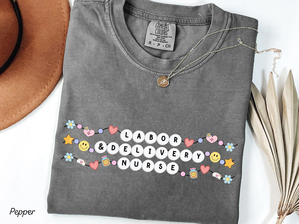 Labor and Delivery Nurse Friendship Bracelet T-shirt