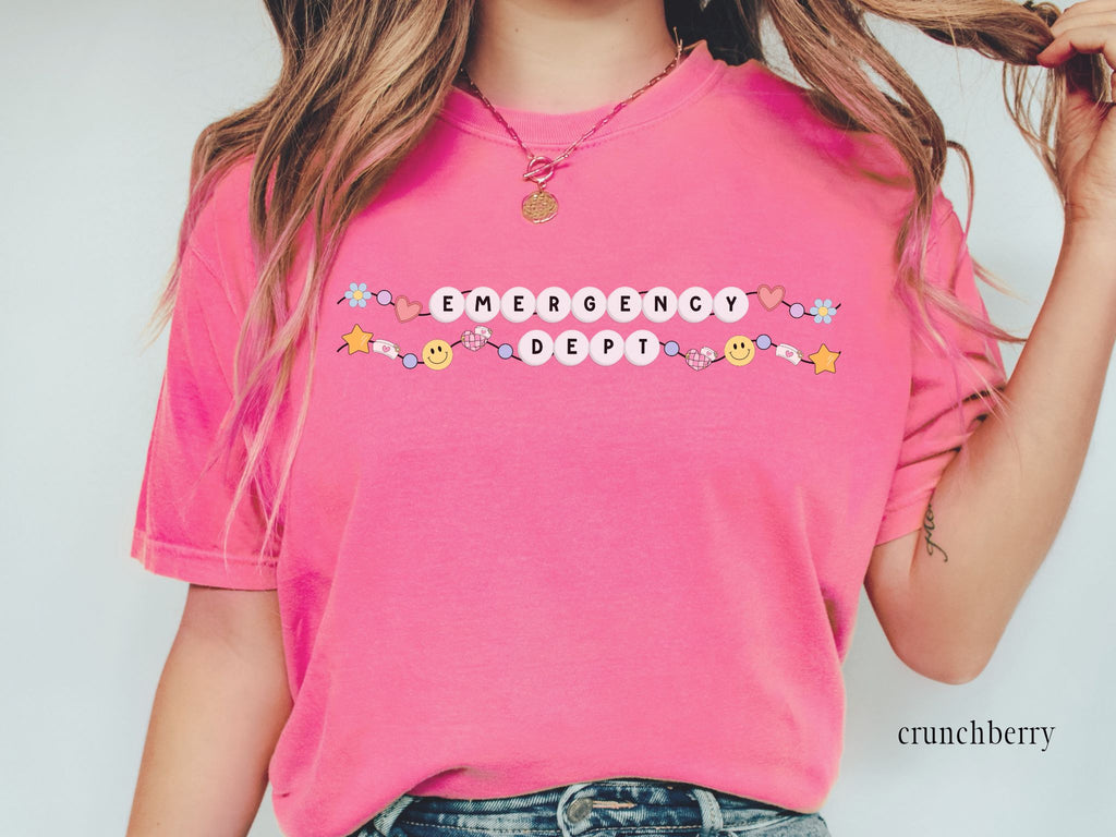 Emergency Dept Nurse Friendship Bracelet T-shirt