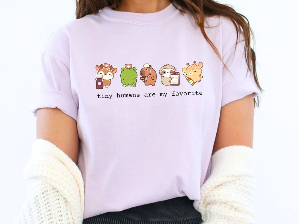 Pediatric Nurse Shirt | Tiny Humans Are My Favorite Tee