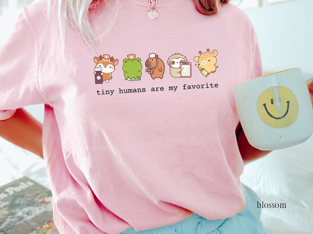 Pediatric Nurse Shirt | Tiny Humans Are My Favorite Tee