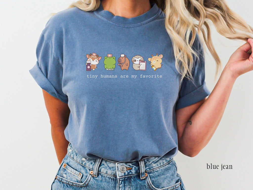 Pediatric Nurse Shirt | Tiny Humans Are My Favorite Tee
