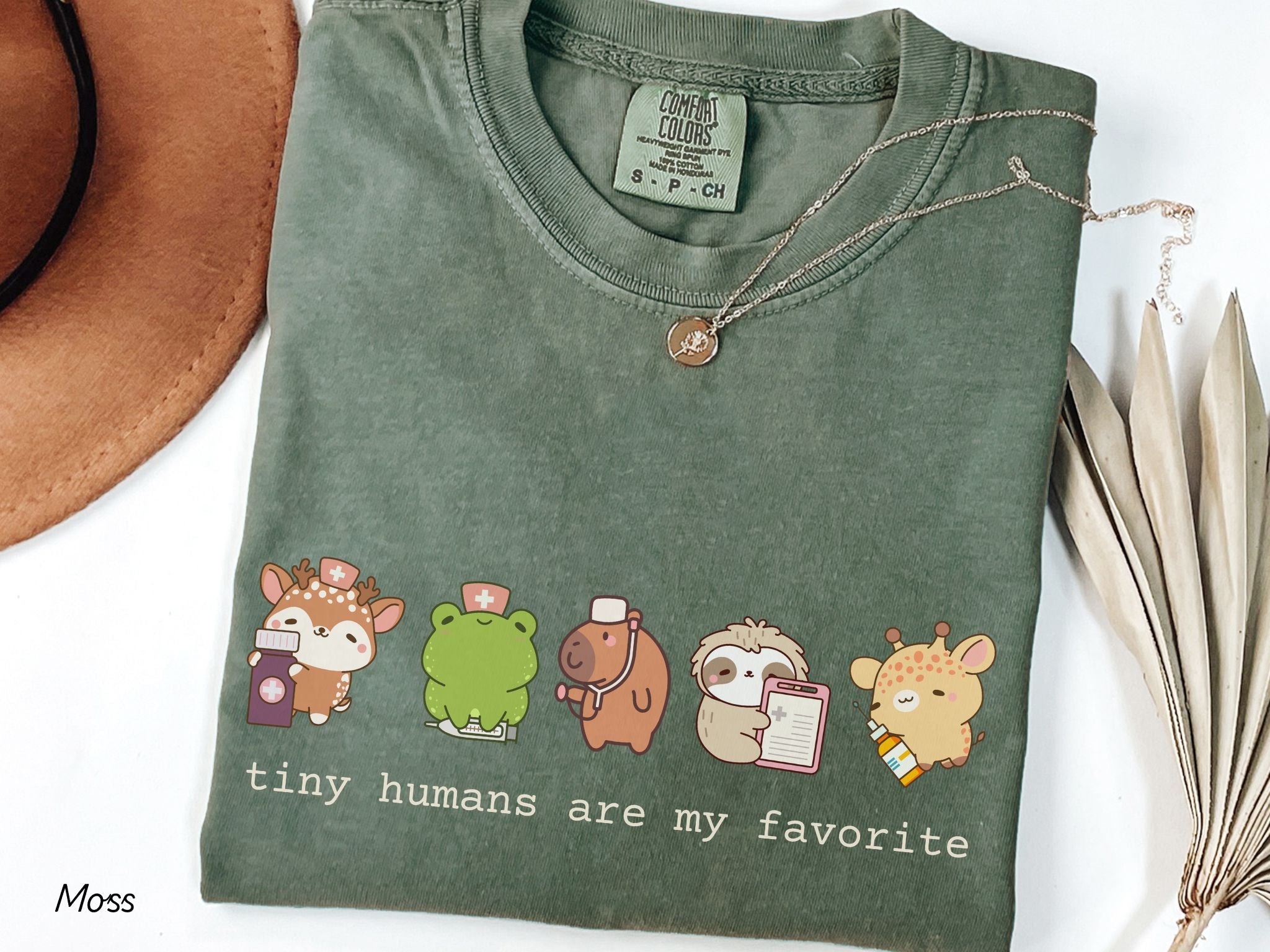 Pediatric Nurse Shirt | Tiny Humans Are My Favorite Tee