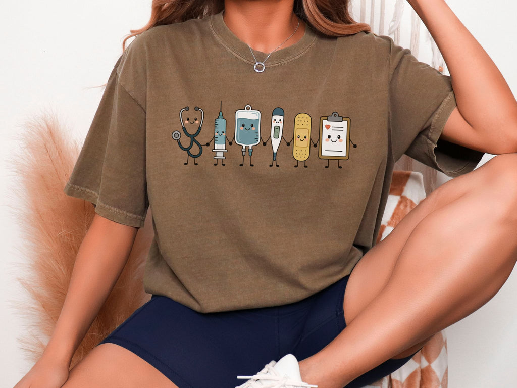 Medical Characters Nurse Shirt