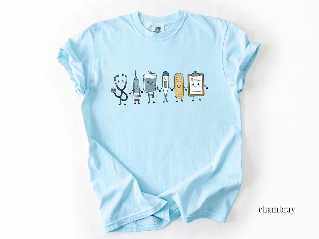Medical Characters Nurse Shirt