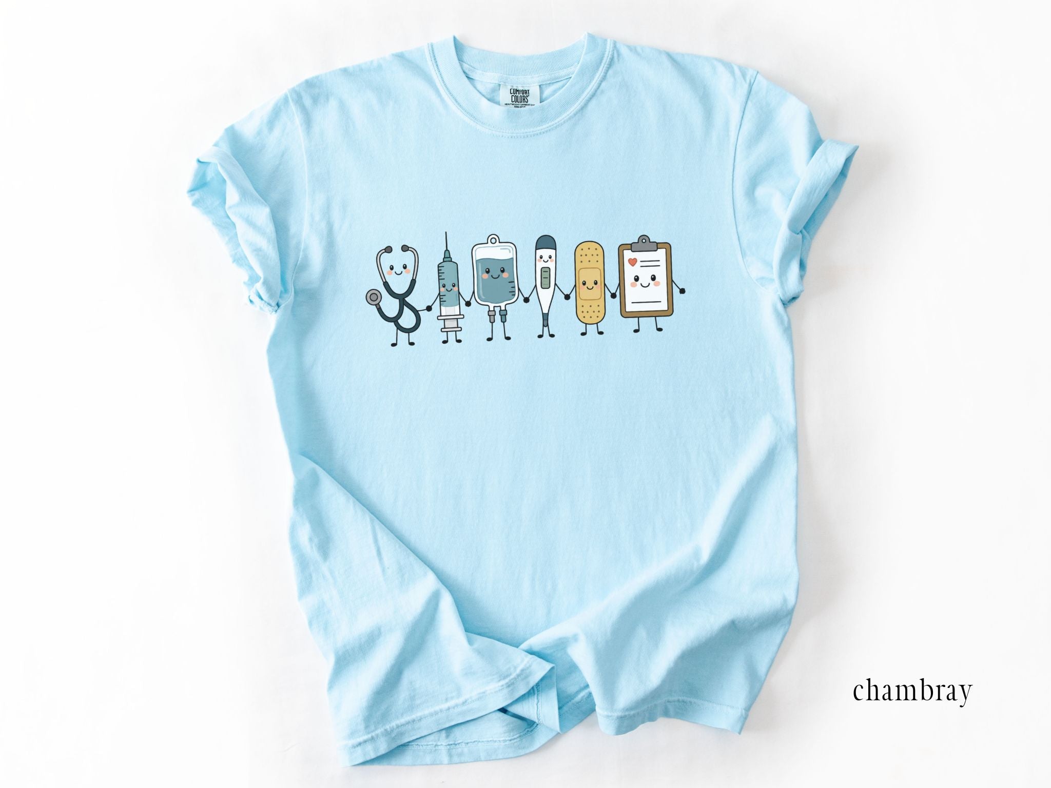 Medical Characters Nurse Shirt