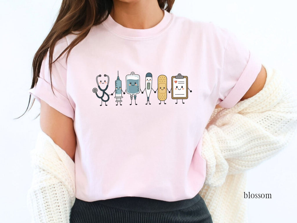 Medical Characters Nurse Shirt