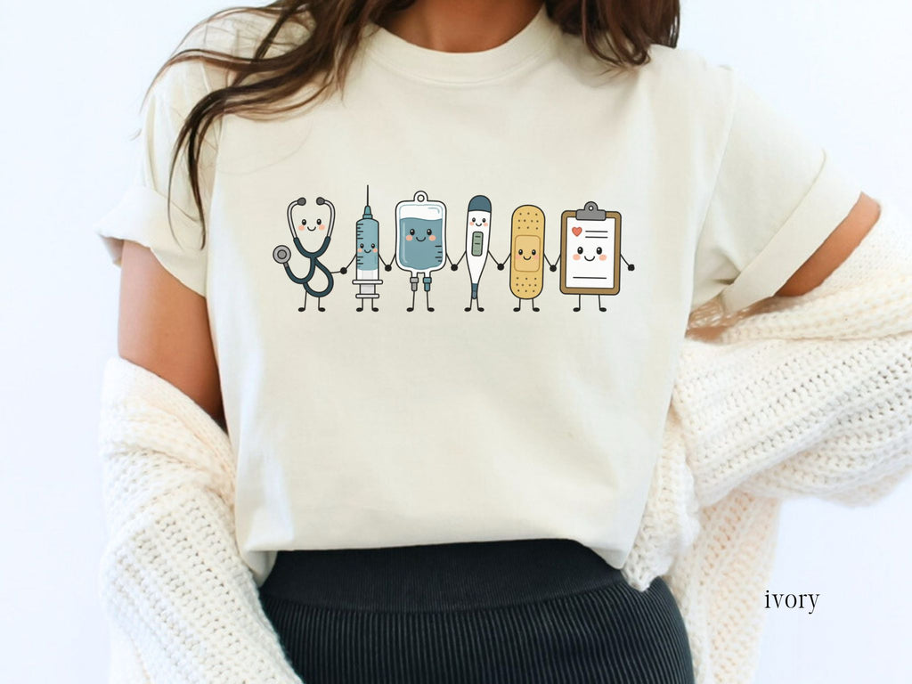 Medical Characters Nurse Shirt