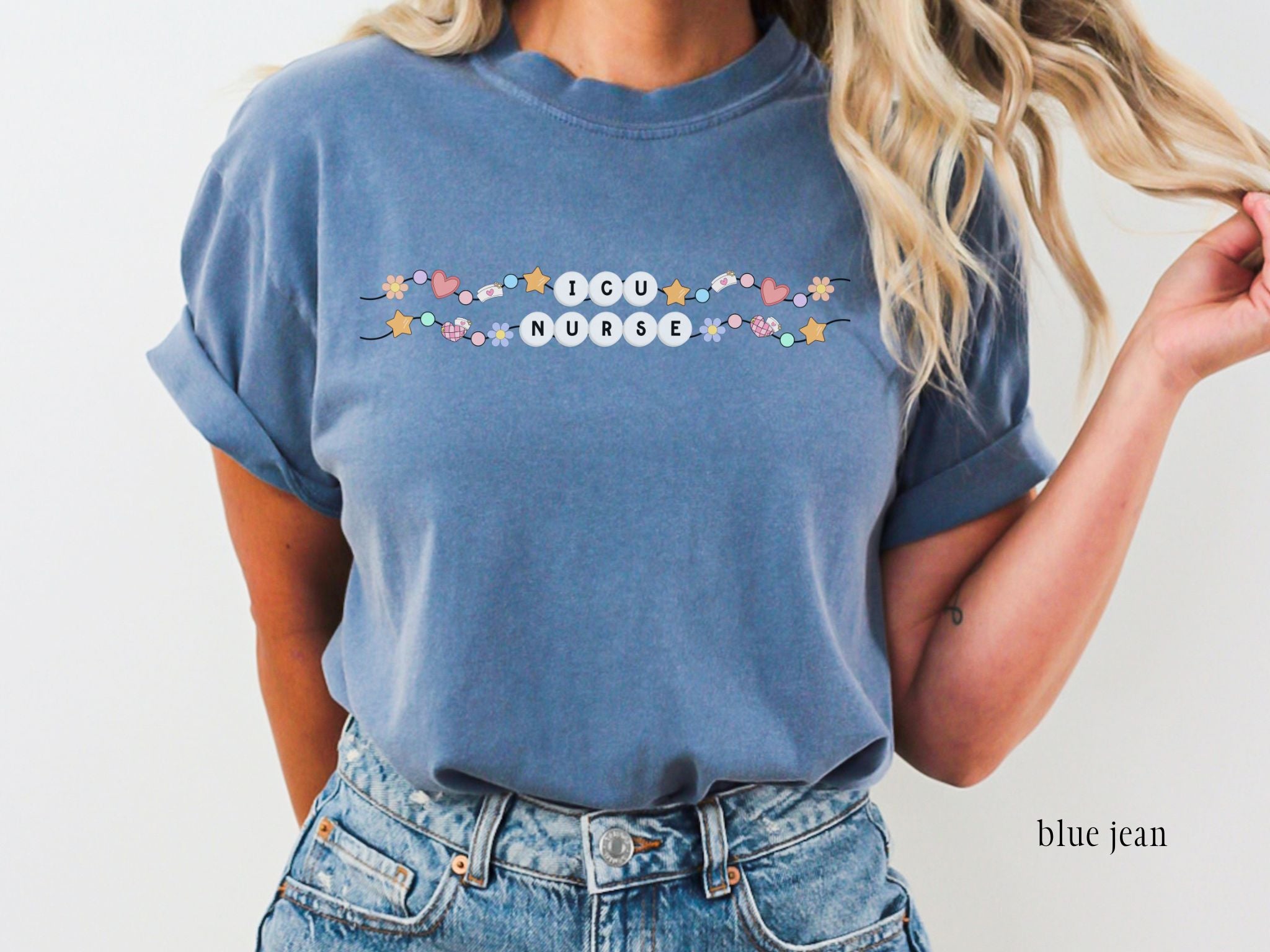 ICU Nurse Friendship Bracelet T-shirt