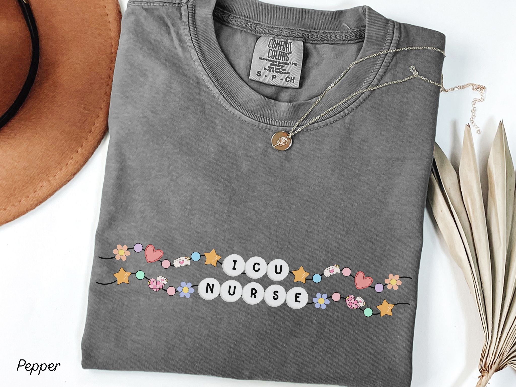 ICU Nurse Friendship Bracelet T-shirt