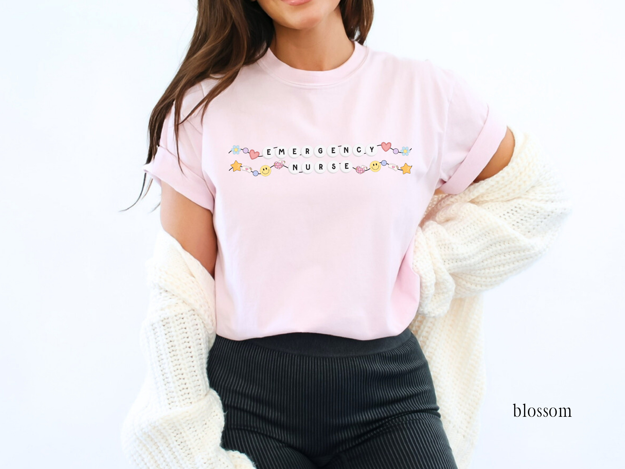 Emergency Nurse Friendship Bracelet T-shirt