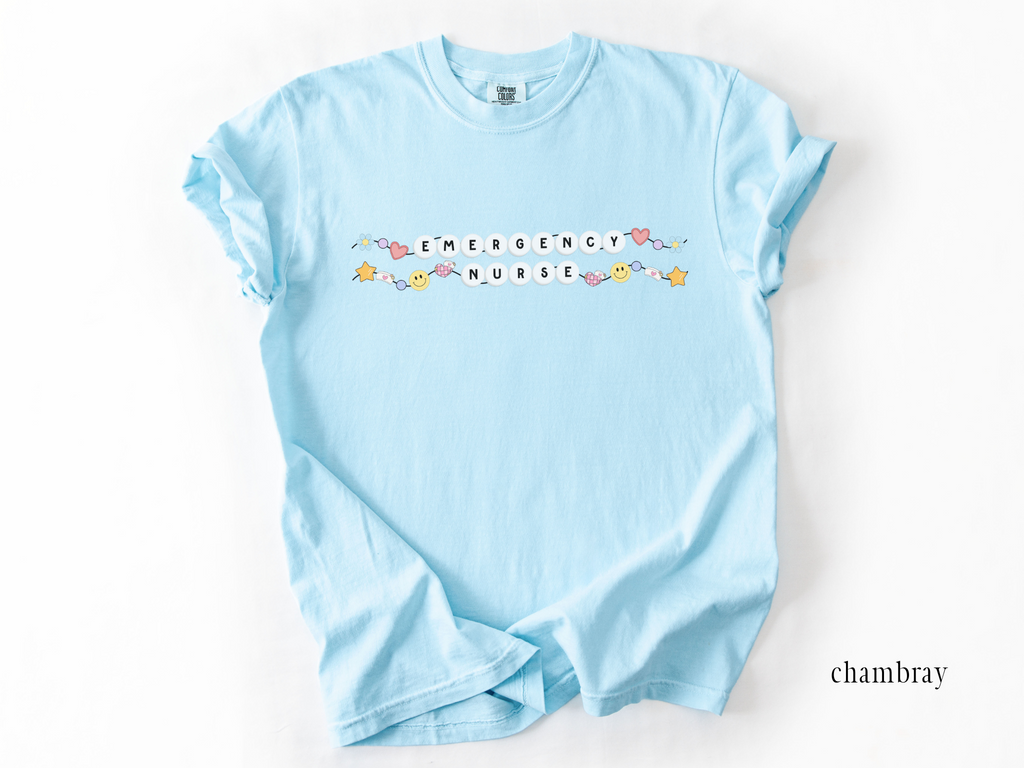 Emergency Nurse Friendship Bracelet T-shirt
