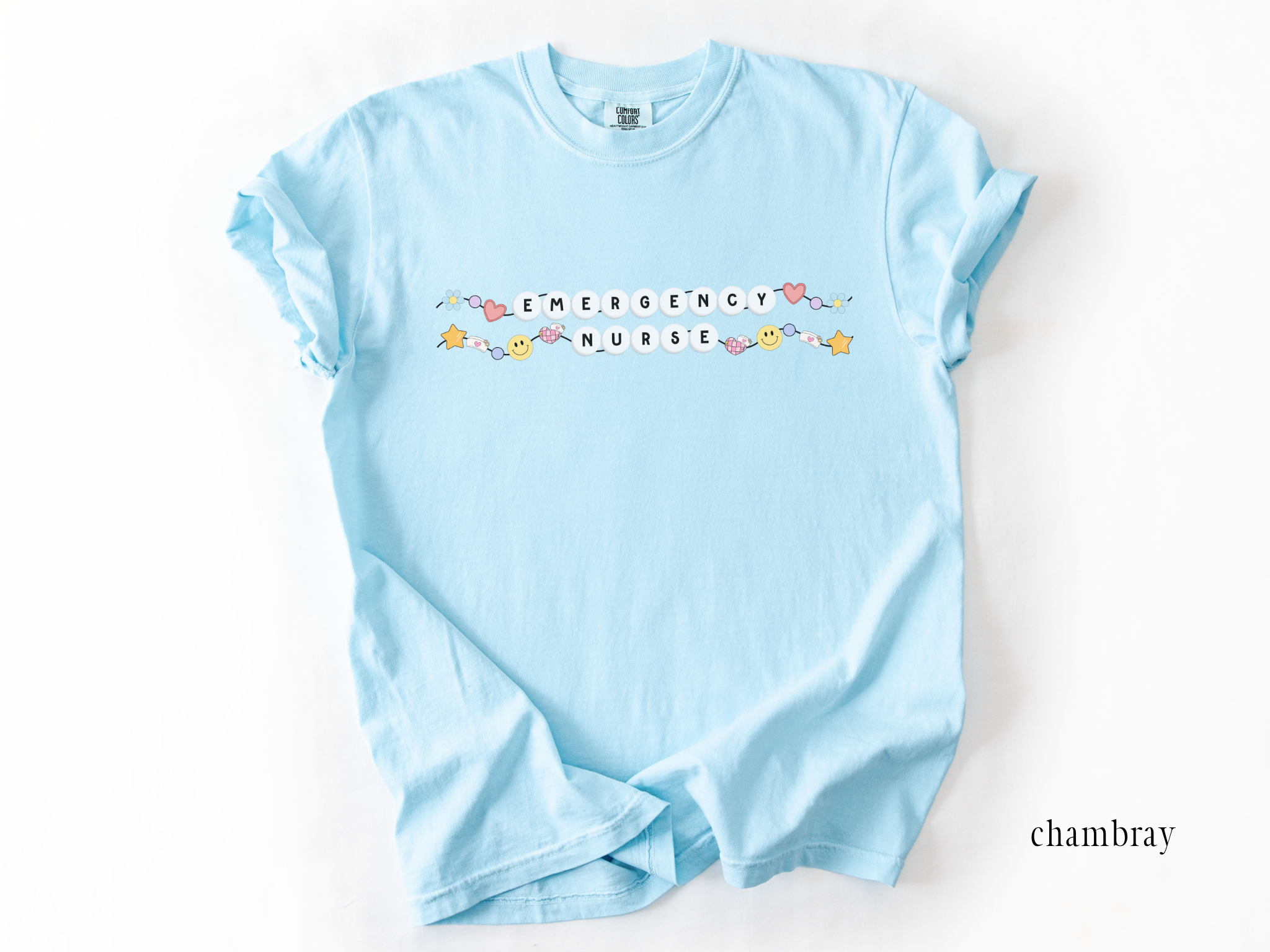 Emergency Nurse Friendship Bracelet T-shirt