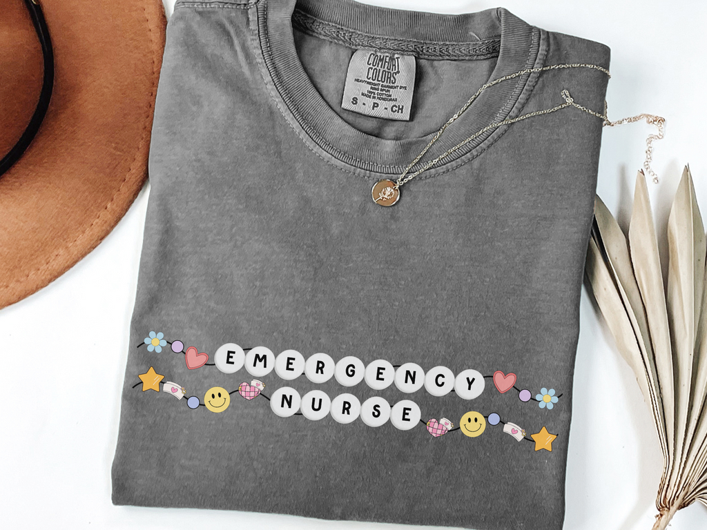 Emergency Nurse Friendship Bracelet T-shirt