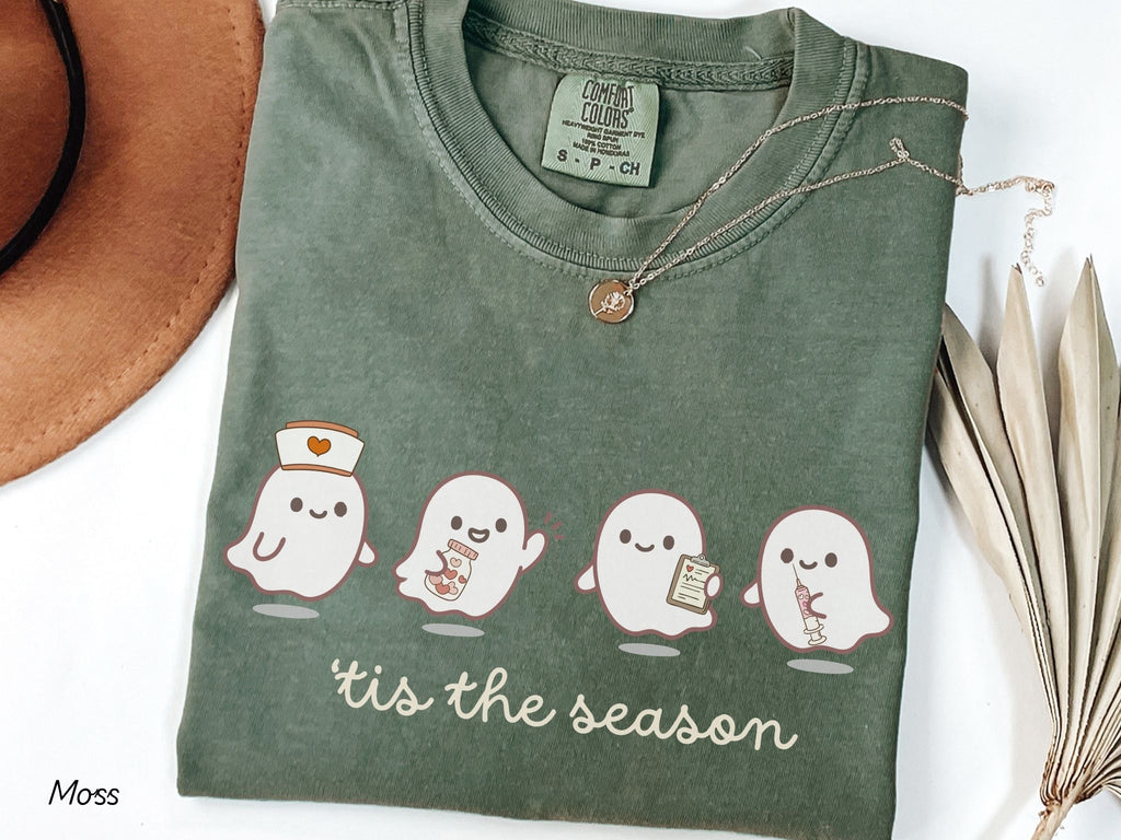 Halloween Nurse Ghost Shirt