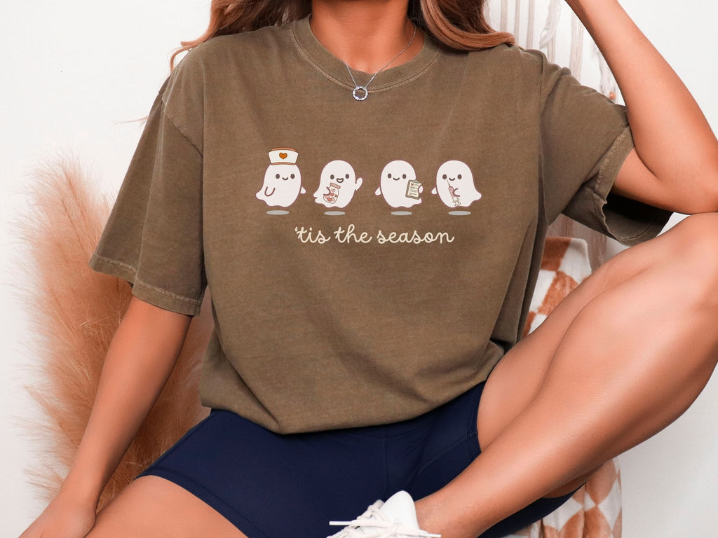 Halloween Nurse Ghost Shirt