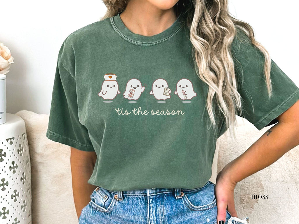 Halloween Nurse Ghost Shirt