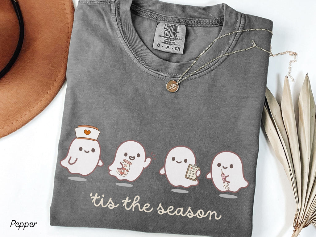 Halloween Nurse Ghost Shirt