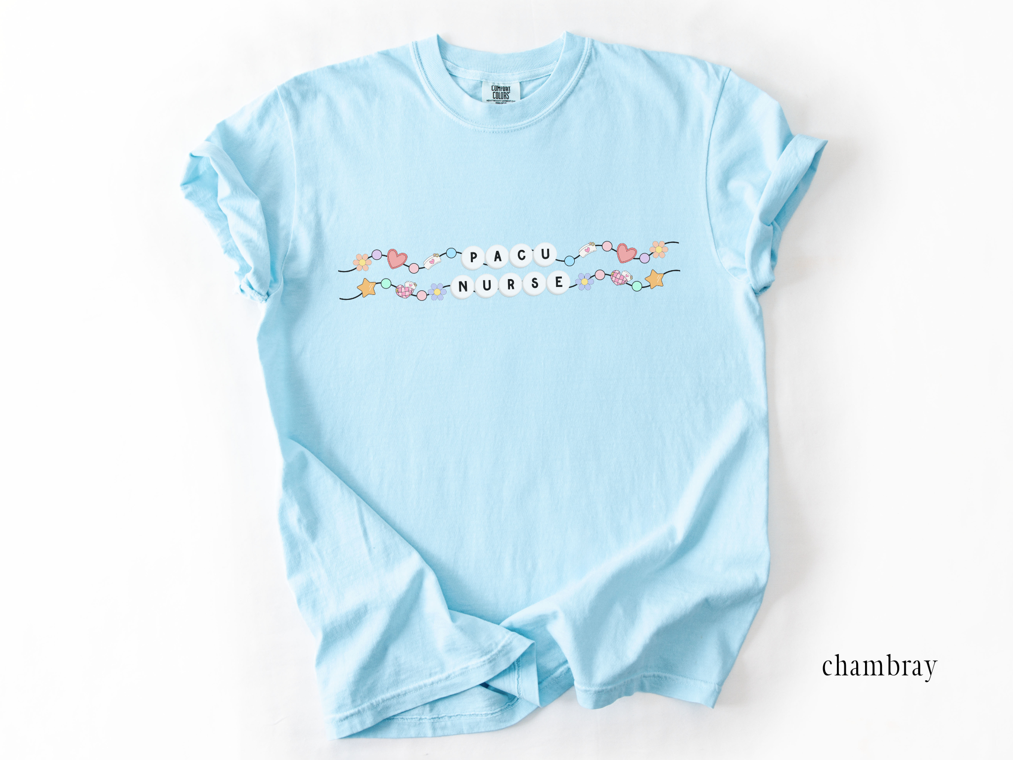 PACU Nurse Friendship Bracelet T-shirt
