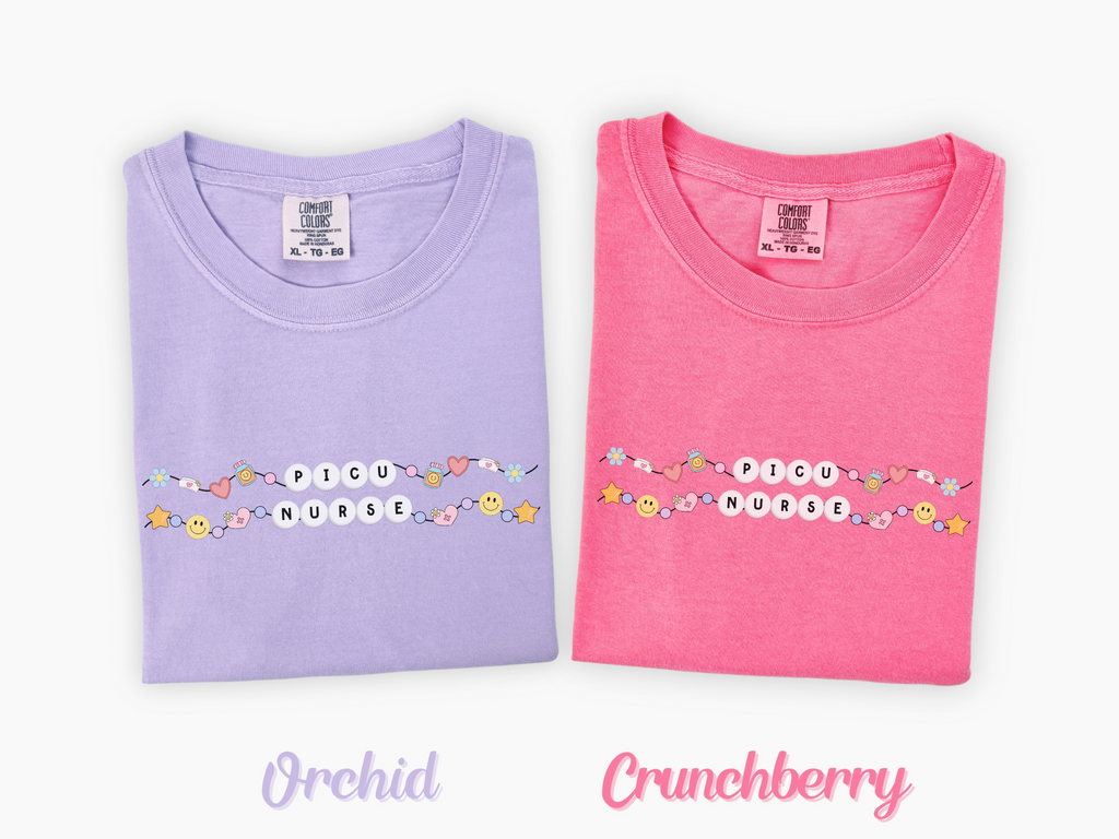PICU Nurse Friendship Bracelet T-shirt