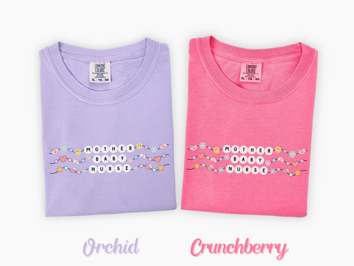 Mother Baby Nurse Friendship Bracelet Shirt