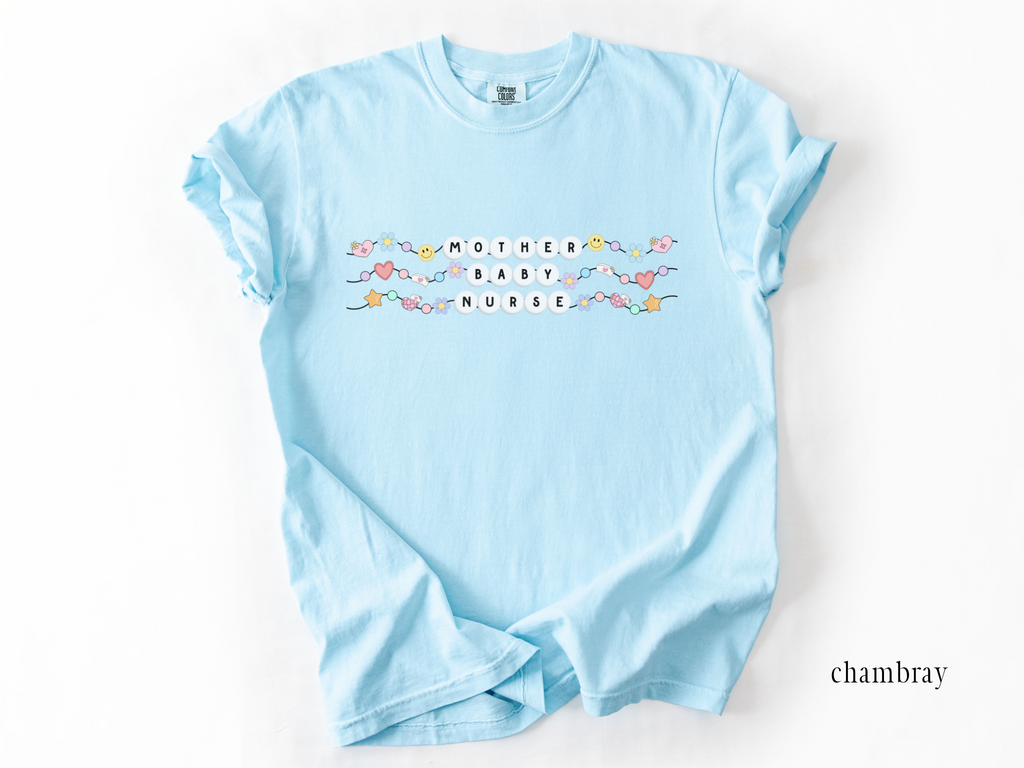Mother Baby Nurse Friendship Bracelet Shirt