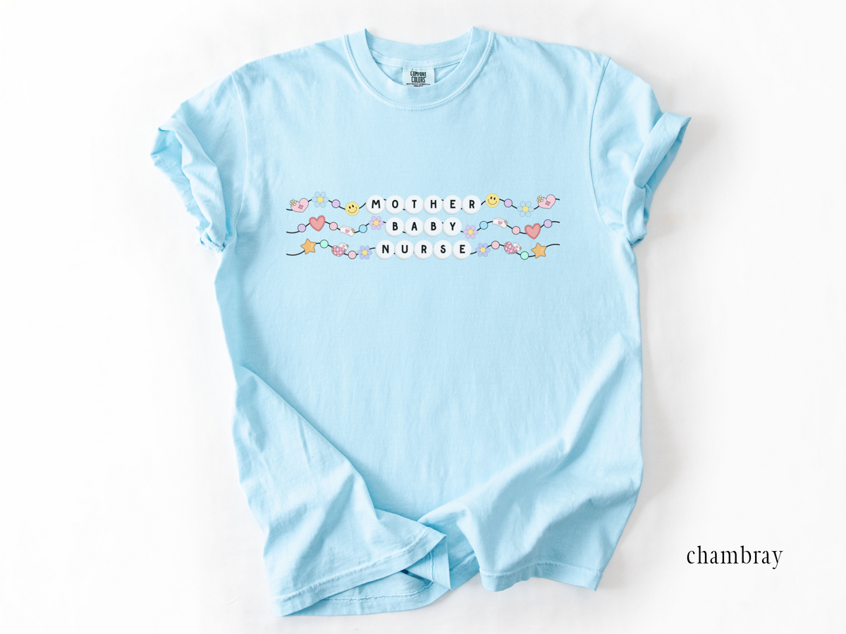 Mother Baby Nurse Friendship Bracelet Shirt