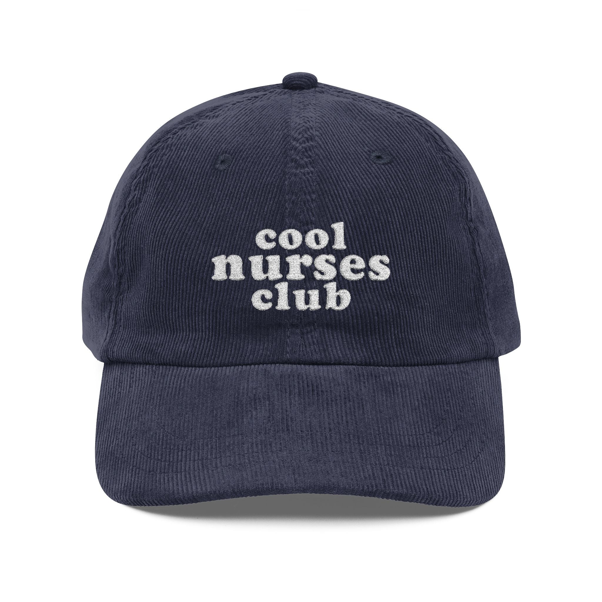 Cool Nurses Club Embroidered Cap