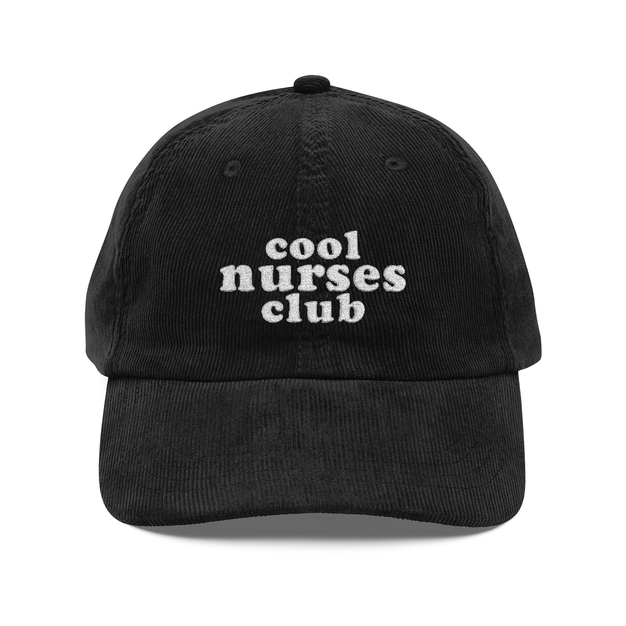 Cool Nurses Club Embroidered Cap