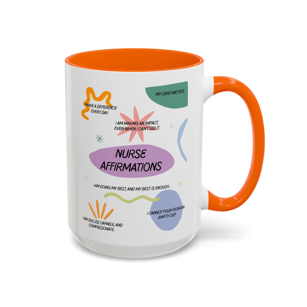 Nurse Affirmations Mug | Inspirational Coffee Cup for RN, BSN, CNA